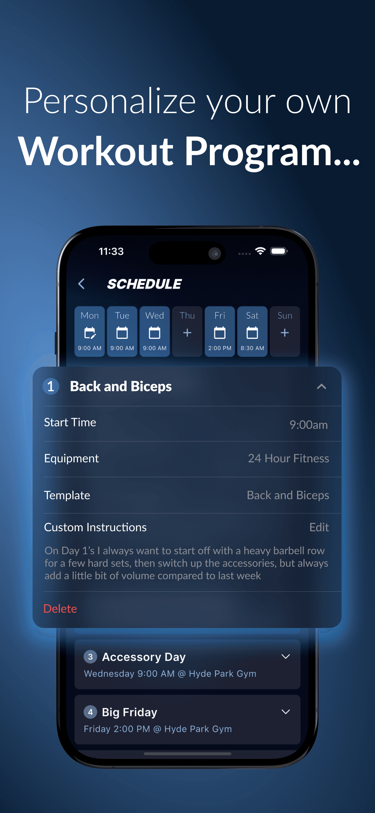 Settings & Profile